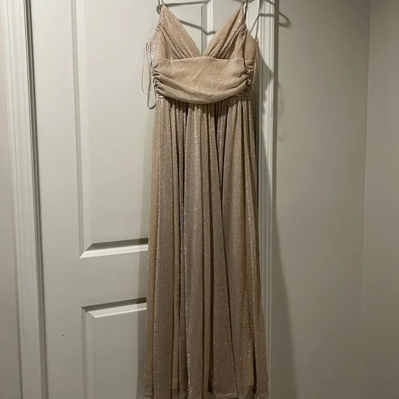 Windsor | Dresses | Gold Bridesmaid Dress | Poshmark
